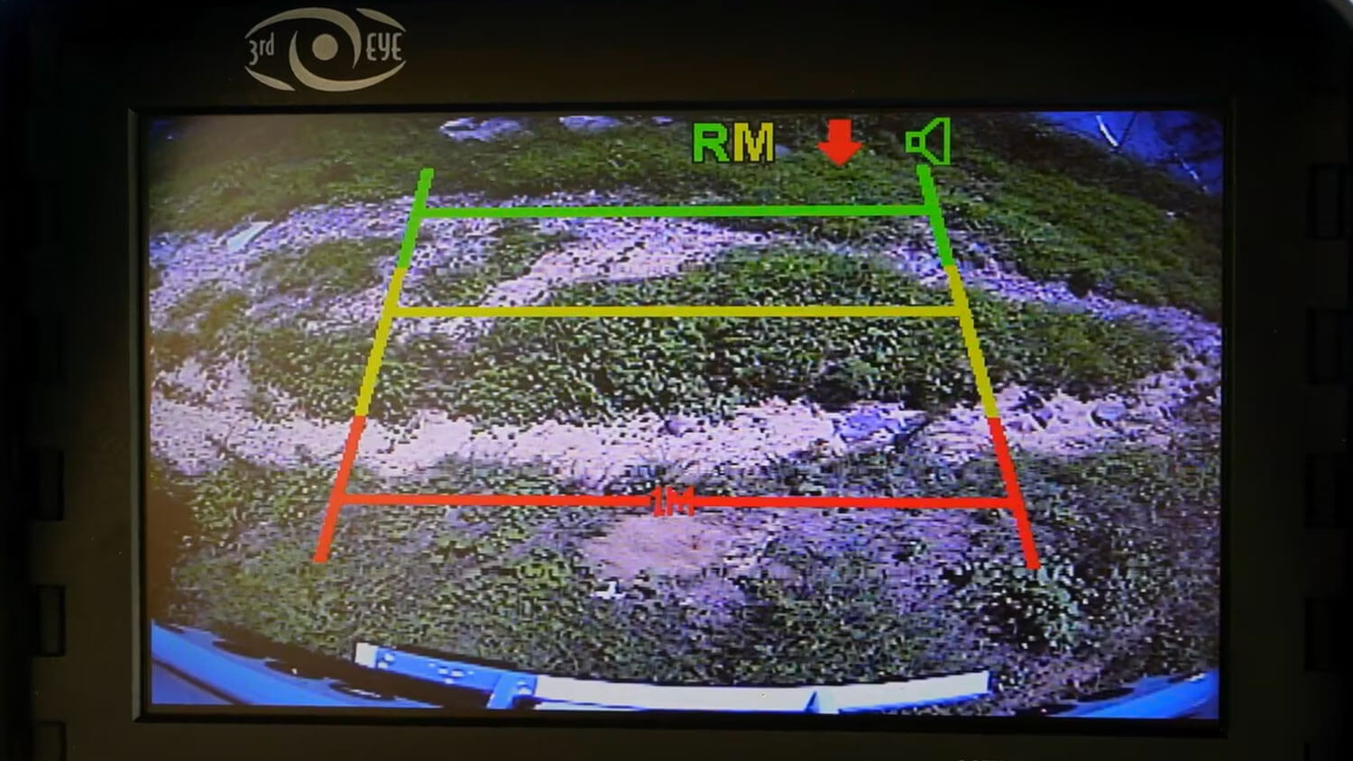 How to calibrate reverse grid lines on a 3rd Eye 7" monitor tutorial video